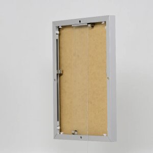 Ефектна алюмінієва фоторамка Quadro 30x40 см сріблясте акрилове скло