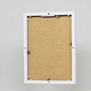 Ефектна алюмінієва фоторамка Quadro 30x40 см з білого акрилового скла