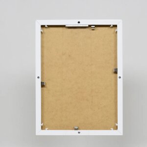 Ефектна алюмінієва фоторамка Quadro 30x40 см з білого акрилового скла