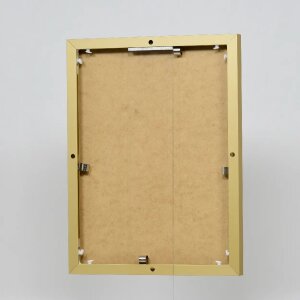 Ефектна алюмінієва фоторамка Quadro 30x40 см золото акрилове скло