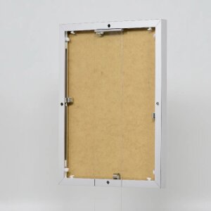 Ефектна алюмінієва фоторамка Quadro 30x40 см сріблясте глянцеве акрилове скло