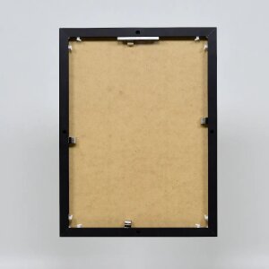 Ефектна алюмінієва фоторамка Quadro 60x90 см, чорне акрилове скло