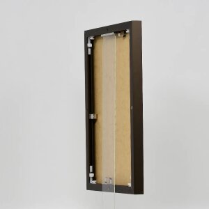 Ефектна алюмінієва фоторамка Quadro 60x90 см бронза акрилове скло