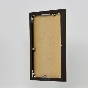 Ефектна алюмінієва фоторамка Quadro 60x90 см бронза акрилове скло