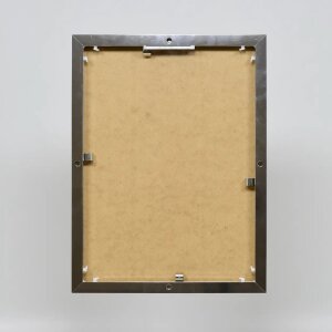 Ефектна алюмінієва фоторамка Quadro 60x90 см сріблясте глянцеве акрилове скло