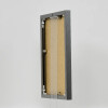 Эффектная алюминиевая фоторамка Quadro 30,5x91,5 см античное серебро акриловое стекло