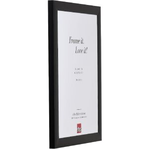 Чорний алюмінієвий кадр з акрилом S3, 42x59,4 см, для стіни