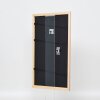 Эффектная деревянная рамка профиль 32 светло-коричневый 18x27 см акриловое стекло