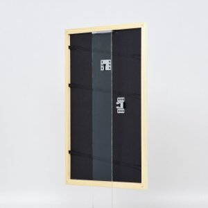 Эффектная деревянная рамка профиль 32 зеленый 21x29,7 см акриловое стекло
