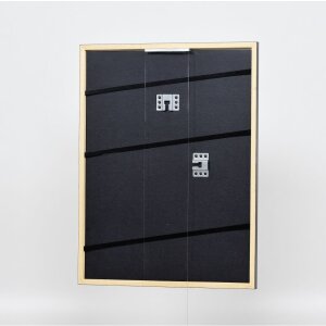 Картинна рамка з масиву дерева, профіль 39 чорний 40x50 см, акрилове скло