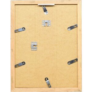 Рамка для зображень з деревяного профілю 41, антик-срібло, 25x50 см, акрил