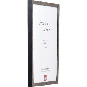 Ефектна дерев’яна рамка з профілем 42, антрацит, 40x60 см