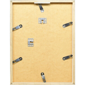 Ефектна фоторамка з деревяним профілем 42, акрилове скло, срібло, 50x100 см