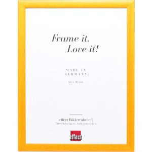 Effect Holz-Bilderrahmen Profil 43 honig 9x13 cm Kunstglas