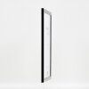 Effect Holz-Bilderrahmen Profil 43 schwarz hochglanz 29,7x42 cm Kunstglas