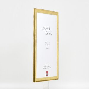 Effect Holz-Bilderrahmen Profil 43 gold 30x45 cm