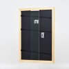 Effect Holz-Bilderrahmen Profil 43 gold 30x45 cm