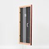 effect Holz-Bilderrahmen Profil 43 rot 30x45 cm Kunstglas