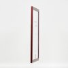 effect Holz-Bilderrahmen Profil 43 rot 30x45 cm Kunstglas