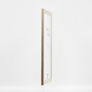 Effect Holz-Bilderrahmen Profil 43 silber 35x50 cm Kunstglas 0432-3550-01