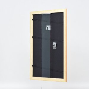 effect Holz-Bilderrahmen Profil 43 natur 40x40 cm Kunstglas 0432-4040-41