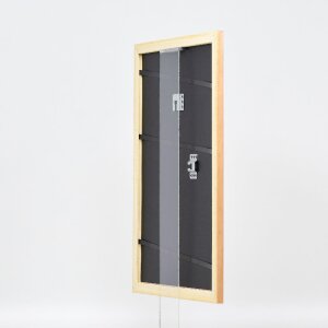 Effect Holz-Bilderrahmen Profil 43 natur 40x50 cm Kunstglas