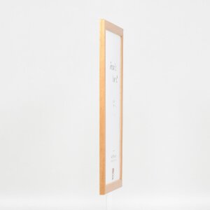 Effect Holz-Bilderrahmen Profil 43 natur 40x50 cm Kunstglas