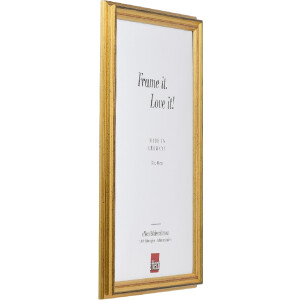 Фотопастка Profil 44 золота 20x30 см — дерев’яна рамка у бароковому стилі з штучним склом