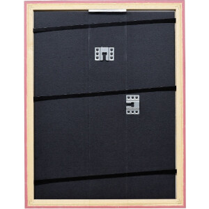 Ефектний дерев’яний рама профіль 44 сріблястий 40x50 см з керамічним склом