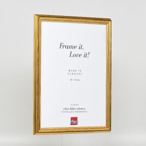 Effect Holzrahmen Profil 44 gold 45x80 cm Kunstglas