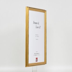 Effect Holzrahmen Profil 44 gold 50x50 cm Kunstglas