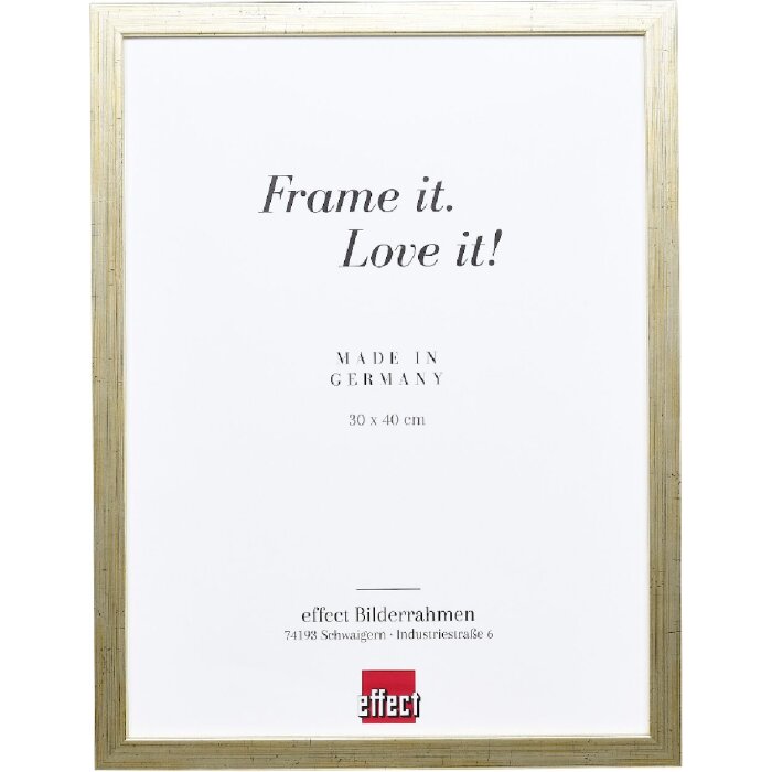 Фоторамка дерев’яна «Ефект» з профілем 58, антик-срібло, 45x80 см