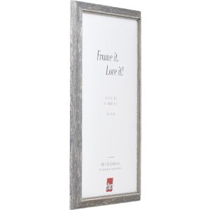 Рама «Ефект» з дерева, чорна, 50x100 см, з штучним склом