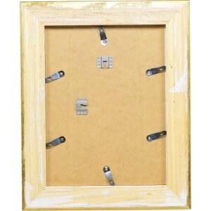 Фоторамка Effect из дерева профиль 80 золотой 25x30 см с акриловым стеклом