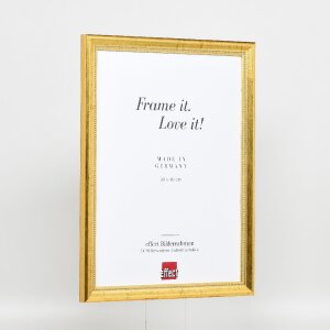 Ефектна деревяна рамка для картин Profile 85 Gold 61x91,5 см акрилове скло