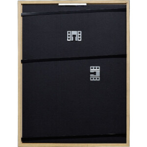 Фоторамка Effect из дерева профиль 2330 черная 24x30 см