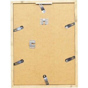 Фоторамка Effect из дерева профиль 58 серебристая 13x13 см