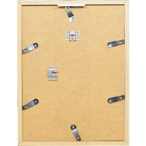 Фоторамка Effect из дерева, профиль 58, черная, 23x70 см, с прозрачным стеклом и прослойкой