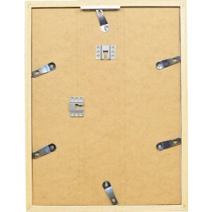 Деревяний рамка Profil 58 світло-коричневий 25x80 см з чистим склом та відстаневою лінією