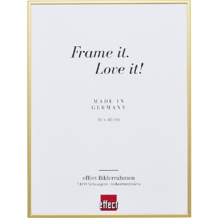 Фоторамка Effect Quadro Зеркало золотое 40x60 см