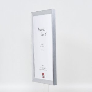 Зеркало Effect с деревянным профилем 41, серебряное, 13x13 см