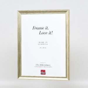 Зеркало на стену effect с деревянным профилем 41, антик-серебро, 13x13 см