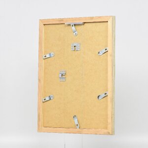 Зеркало на стену effect с деревянным профилем 41, антик-серебро, 13x13 см