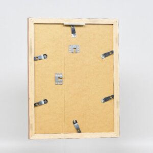 Зеркало на стену с деревянным профилем 41, золотистое, 50x60 см