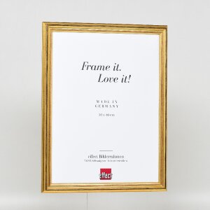 Зеркало настенное Effect Profil 44 золотое 28x35 см