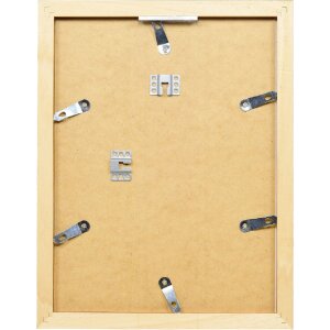 Зеркало на стену effect Profil 52 в орехе 18x27 см