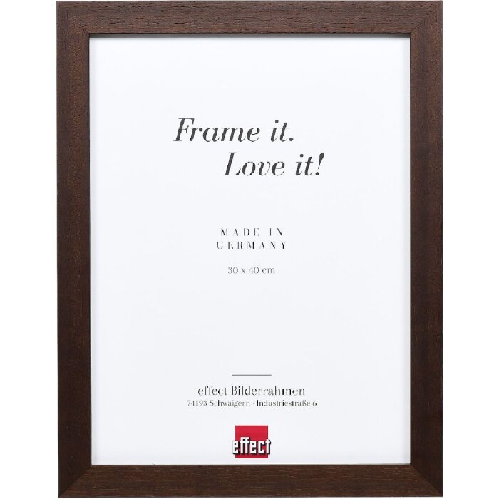 Фоторамка Effect с профилем 52, венге, 30x30 см