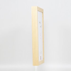 Ефектне стінне дзеркало з профілем 55, натуральне, 9x13 см