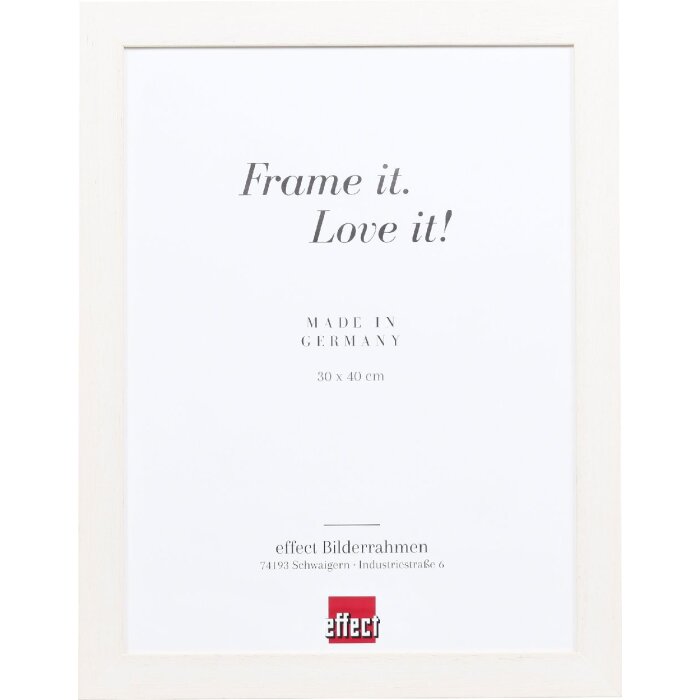 Зеркало на стену effect Профиль 55 белое 10x15 см