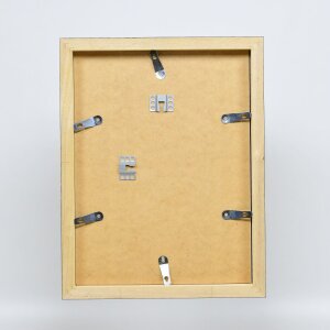 Чорне зеркало для стіни з профілем 55, 18x24 см